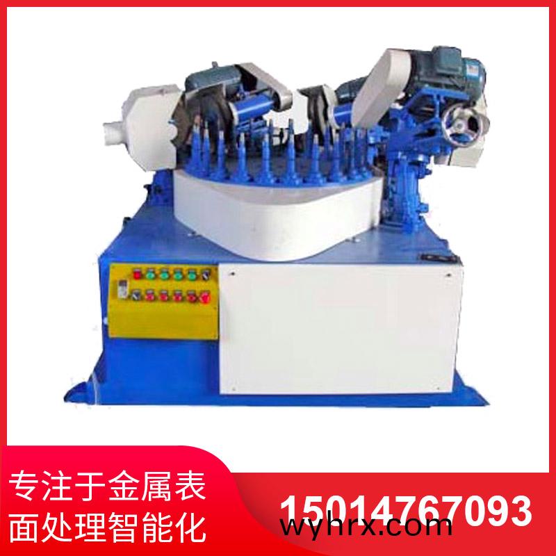 四磨(mo)頭間歇(xie)式(shi)圓(yuan)盤抛(pao)光(guang)機(ji)
